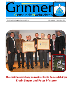 Grinner Gemeinde Nachrichten Winter 2015