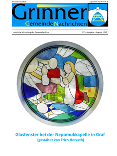 Grinner Gemeinde Nachrichten Sommer 2015