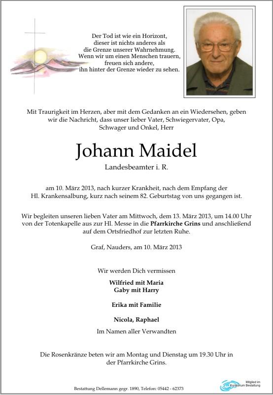Maidel Johann