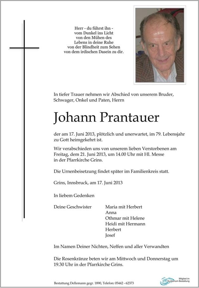 Prantner Johann