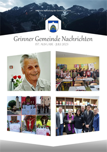 Grinner Gemeinde Nachrichten Sommer 2023