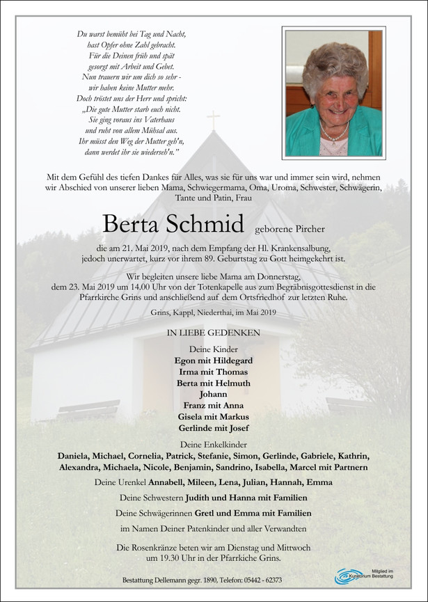 Schmid Berta