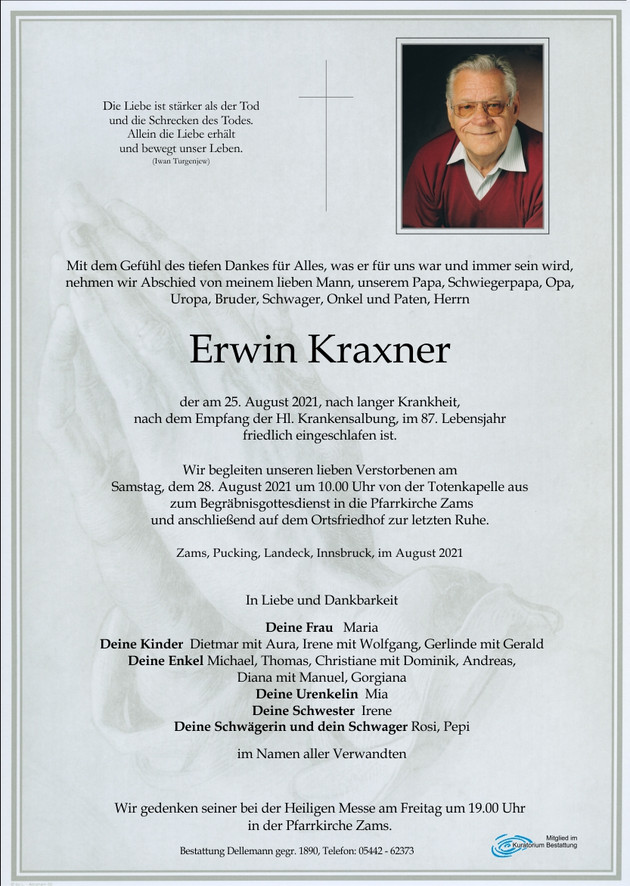 Kraxner Erwin