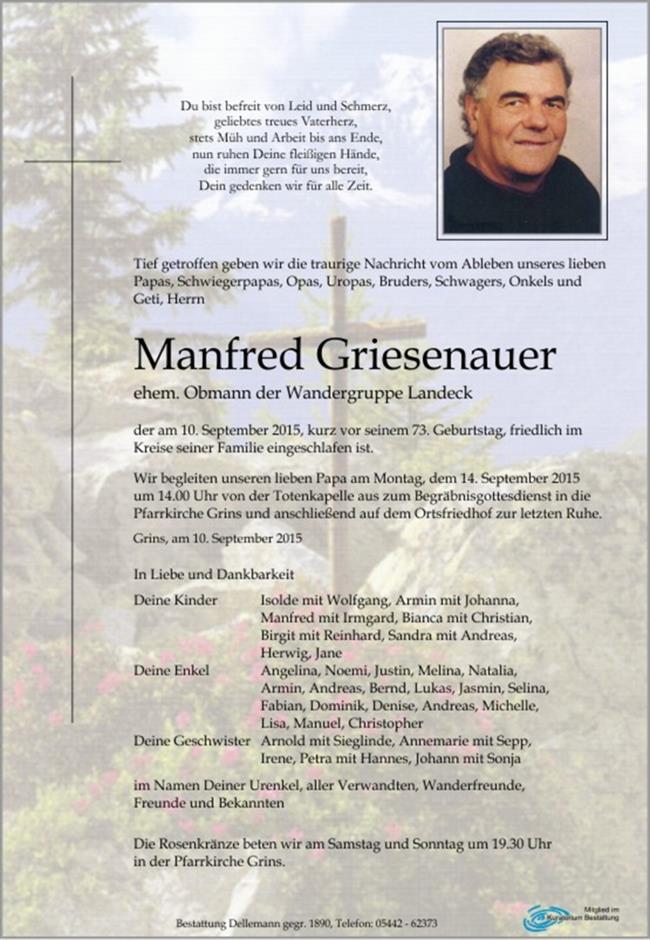 Griesenauer Manfred